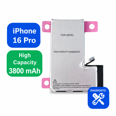iPhone 16 Pro - Baterie iPhone 16 Pro 3800 mAh, High Capacity Diagnostic (diagnoza)