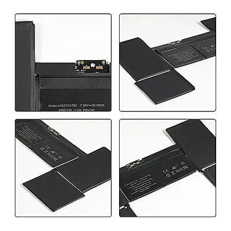 Baterie pentru MacBook A1534 12-inch, Model A1527/A1705 (2015-2017), Pure Cobalt Battery Cell + Kit Montaj [3]