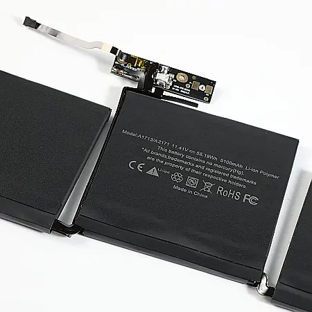 Baterie pentru MacBook Pro Retina A1708 / A2159 / A2289 / A2338 13-inch, Model A1713 / A2171, 2016-2022, Pure Cobalt Battery Cell + Kit Montaj [4]