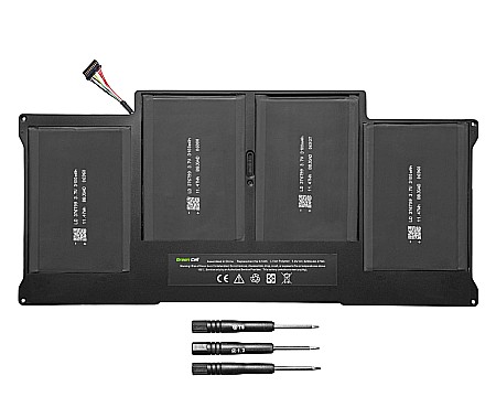 Piese & Accesorii MacBook - Baterie A1377, A1405, A1496 pentru laptop Apple MacBook Air 13 inch A1369, A1466 2010-2017/7.4V 6200 mAh