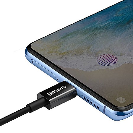 Cablu de Date USB la Micro USB, 2A, 1m - Baseus Superior (CAMYS-01) - Negru [4]