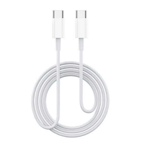 Accesorii & Tools - Cablu Type-C la Type-C, 100W, 2m, Alb NCC D212CC | Incarcare si Transfer Date | Garantie 12 luni