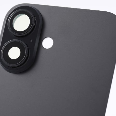 Capac spate sticla iPhone 16 cu magnet, fara NFC, culoare Black [1]