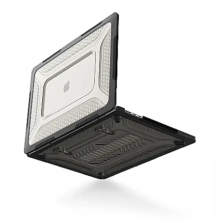 Carcasa de protectie pentru MacBook Air 15-inch A2941 - Hard Sheel Black [9]