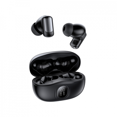 Casti Wireless NCC T22 – ANC, Dual Microfon, Afisaj Digital | Negru | Garantie 12 luni [1]