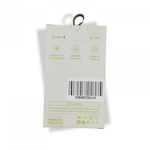 ColorX – Baterie iPhone 13 Mini | Fără mesaj de eroare | 100% Compatibilă | Garanție 12 luni - Copie [1]