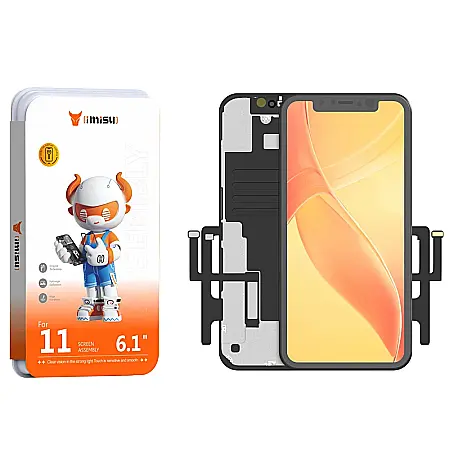 Display cu Touchscreen iPhone 11 iMisu Prime incell, Varianta completa cu rama [1]