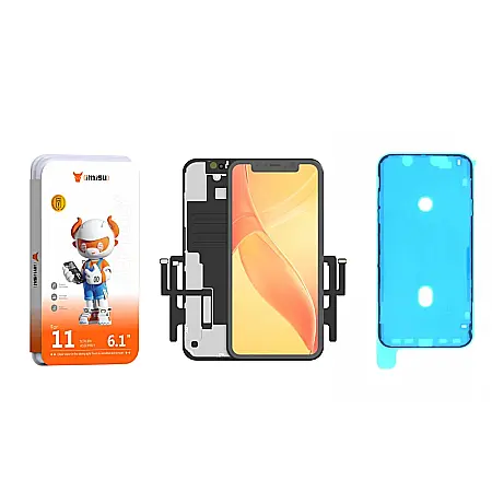 Display cu Touchscreen iPhone 11 iMisu Prime incell, Varianta completa cu rama [2]