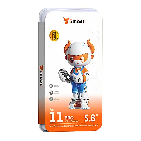 Display cu Touchscreen iPhone 11 Pro, iMisu Prime incell (Suporta IC Transplant), Varianta completa cu rama [3]