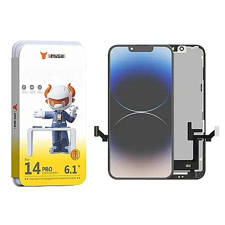 Display cu Touchscreen iPhone 14 Pro, iMisu Prime incell (Suporta IC Transplant), Varianta completa cu rama [1]