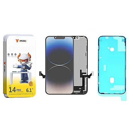 Display cu Touchscreen iPhone 14 Pro, iMisu Prime incell (Suporta IC Transplant), Varianta completa cu rama [2]