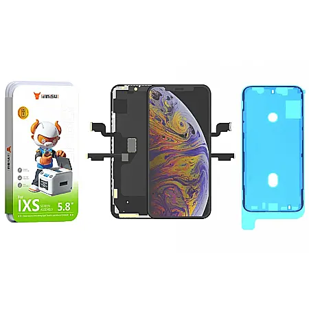 Display cu Touchscreen iPhone XS, iMisu Prime incell, Varianta completa cu rama [2]