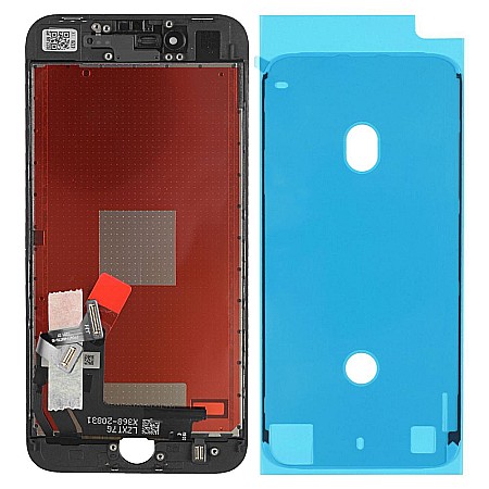 Display cu Touchscreen LCD compatibil cu telefon Apple iPhone 8 / SE 2 Negru- NCC Premium Incell [2]