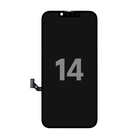 Display iPhone - Display Soft OLED iPhone 14 – NCC | Compatibil IC Transplant | Negru | Garanție 12 luni