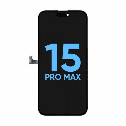 iPhone 15 Pro Max - Display cu Touchscreen iPhone 15 Pro Max 120Hz incell - NCC Premium Incell, Varianta completa cu rama