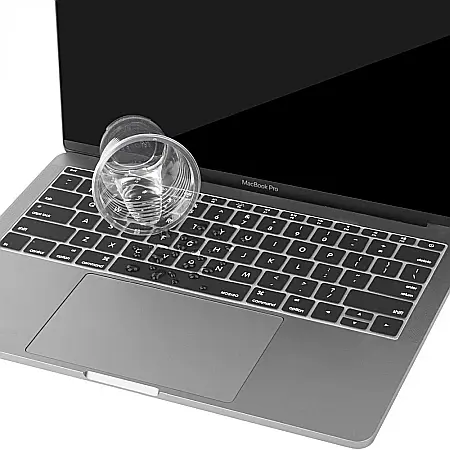 Folie de protectie pentru tastatura MacBook A1534, A1708, Transparenta, Layout UK [2]