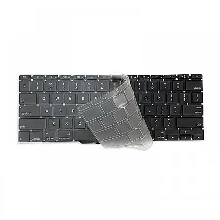 Protectie laptopuri - Folie de protectie pentru tastatura MacBook Air A1370 A1465, Transparenta, Layout US