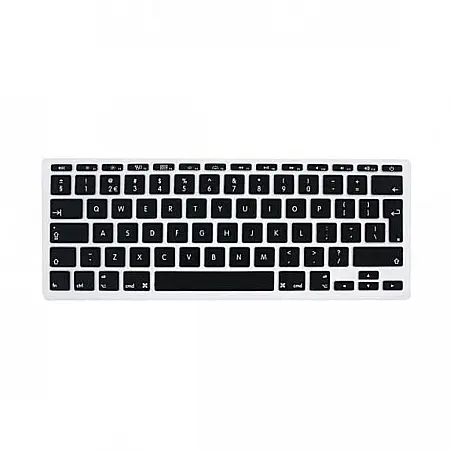 Protectie laptopuri - Folie de protectie pentru tastatura MacBook Air A1370 A1465, Negru, Layout UK