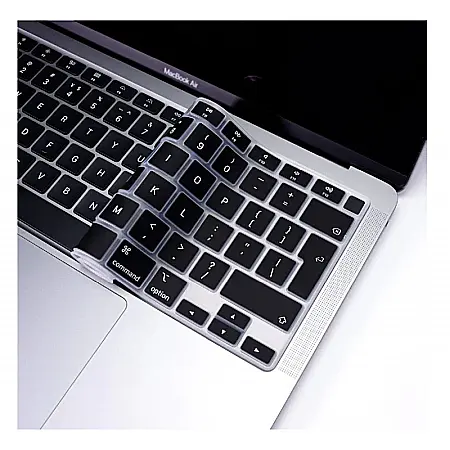 Folie de protectie pentru tastatura MacBook Air A2179, A2337, Negru, Layout UK [1]