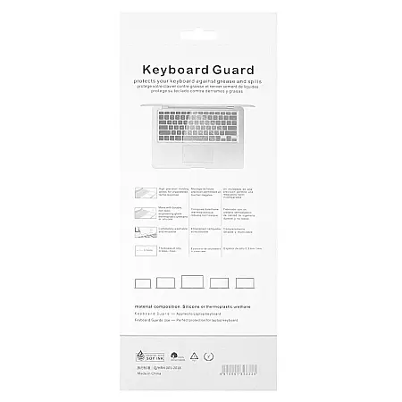 Folie de protectie pentru tastatura MacBook Pro / Air A2442, A2485, A2779, A2780, A2681, Transparenta, Layout UK [4]