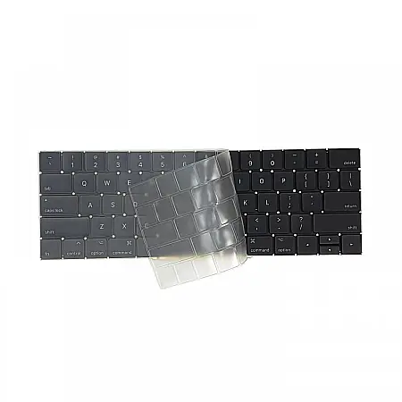 Protectie laptopuri - Folie de protectie pentru tastatura MacBook Pro A1706 A1707 A1989 A1990 A2159 2016-2019, Transparenta, Layout US