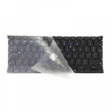 Accesorii & Tools - Folie de protectie pentru tastatura MacBook A1502, A1398, A1425, A1466, A1369, A1278, A1286, A1297, Transparenta, Layout UK