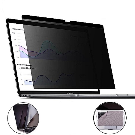 Folie display privacy compatibil cu Macbook Pro M1 14 Inch A2442 [1]