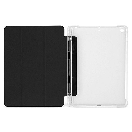 Husa Flip Magnetica cu suport Stylus Pen pentru iPad 7, 8 10.2 Inch 2019, 2020 - Negru [3]