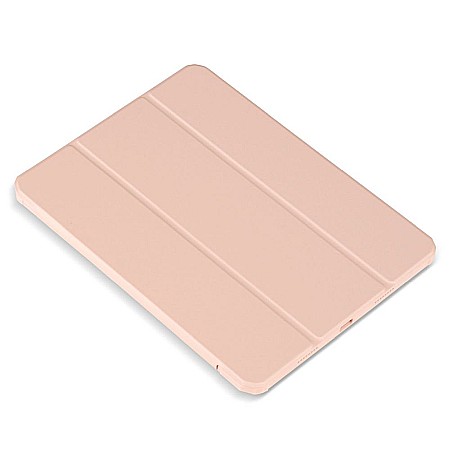 Husa Magnetica cu spate acrilic, colturi intarite si suport Stylus pentru iPad M1 Pro 11 2021 - Roz [3]