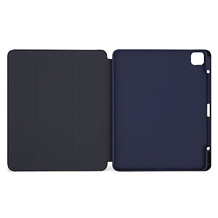 Husa Flip Magnetica cu suport Stylus Pen pentru iPad Pro 12,9 Inch 2020 Albastru [3]