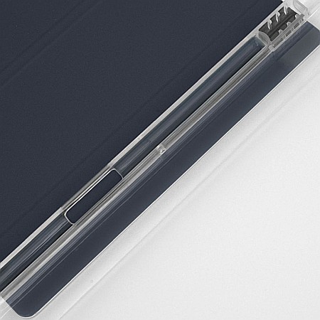 Husa Flip Magnetica cu suport Stylus Pen pentru iPad Air 4 10.9 Inch - Navy Blue [8]