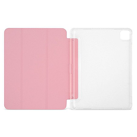 Husa Flip Magnetica cu suport Stylus Pen pentru iPad Pro 11 Inch 2020 - Roz [2]