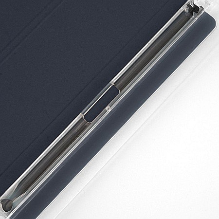 Husa Flip Magnetica cu suport Stylus Pen pentru iPad Pro 11 Inch 2020 - Navy Blue [8]