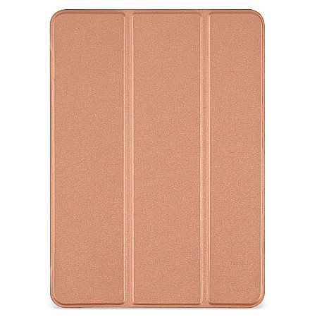 Piese & Accesorii iPad - Husa Magnetica cu spate transparent, colturi intarite pentru iPad Pro 11 Inch 2018, 2020 - Rose Gold