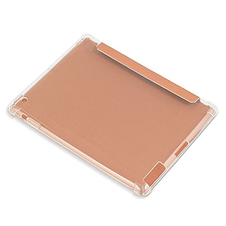 Husa Magnetica cu spate transparent, colturi intarite pentru iPad 2, 3, 4 9.7 Inch - Rose Gold [4]