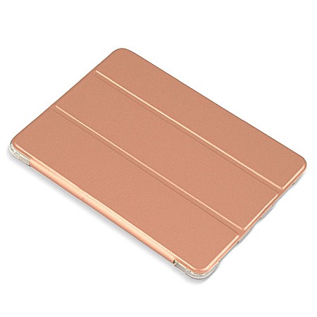 Husa Magnetica cu spate transparent, colturi intarite pentru iPad Air 4 10.9 Inch - Rose Gold [3]