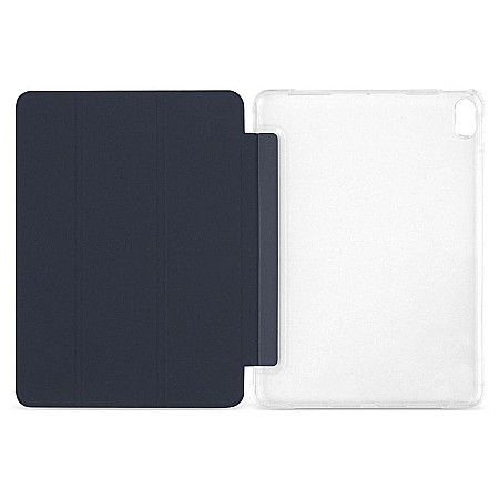 Husa Magnetica cu spate transparent, colturi intarite pentru iPad Air 4 10.9 Inch - Navy Blue [2]