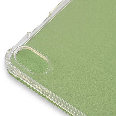 Husa Magnetica cu spate transparent, colturi intarite pentru iPad Air 4 10.9 Inch - Matcha Green [7]