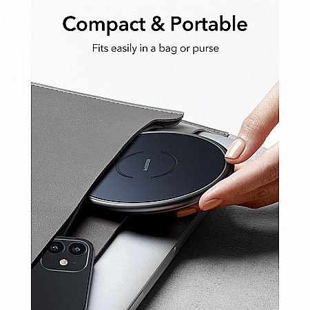 Charger, incarcator wireless 10W, compatibil Magsafe - ESR HaloLock - Midnight Blue [3]