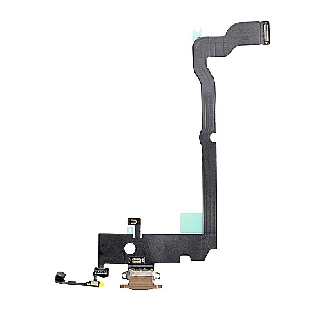 Piese & Accesorii iPhone - Mufa de incarcare Lightning, OEM, pentru telefon Apple iPhone XS Max Gold