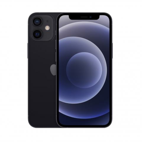 Telefoane - iPhone 12 mini – 64GB, Black, Grad B | Baterie 100% | Garanție 12 luni