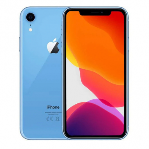 Telefoane - iPhone XR – 64GB, Blue, Grad B | Baterie 100% | Garanție 12 luni