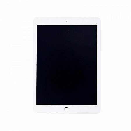 Piese & Accesorii iPad - Ansamblu display compatibil cu tableta Apple iPad Air 2 A1566, A1567 - Alb, Fara buton