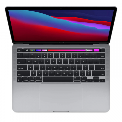 MacBook Pro 13" A2338 (M1, 2020) – 16GB, 512GB SSD, Grad B, Space Gray | Baterie ≥85% | Garanție 12 luni [1]