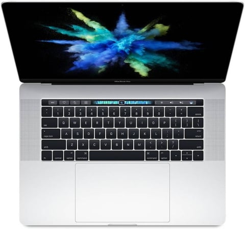Laptopuri Apple - MacBook Pro 15-inch A1707 - 2016, i7, 16GB, 512GB SSD, Baterie 100%, Silver, Grad B, Garanție 12 luni