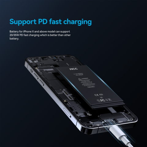 NCC – Baterie iPhone 12 Mini, Compatibilitate 100%, Garanție 12 luni [8]