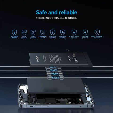 NCC – Baterie iPhone 12 Pro Max, Compatibilitate 100%, Garanție 12 luni [11]