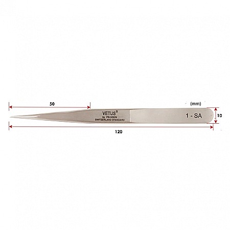 Penseta Vetus de precizie profesionala, ascutita, model 1-SA [4]