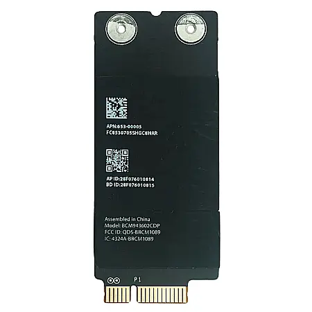 Piese iMac & Dispozitive - Placa Wireless AirPort WiFi WLAN Card & BT 4.0 BCM943602CDP iMac A1418 A1419 A2115 A2116 (2015 - 2019)