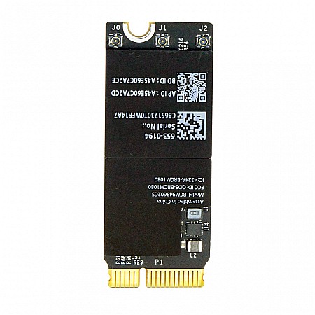 Piese & Accesorii MacBook - Placa Wireless MacBook Pro Retina A1502, A1398 Early 2015